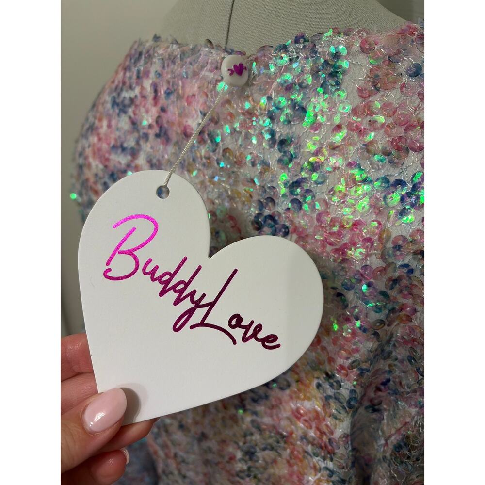 Buddy Love Colette Maxi Sequin Dress. Size Medium - Picture 8 of 12